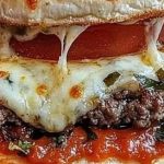 Cheesy Pizza Burger Pie