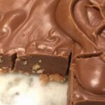 No-Bake Chocolate Biscuit Cake with Almonds