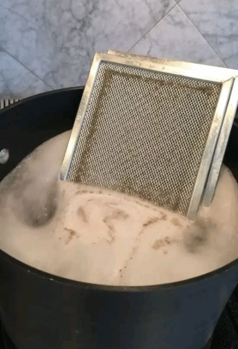 How to Clean a Greasy Range Hood Filter — No Scrubbing Required!