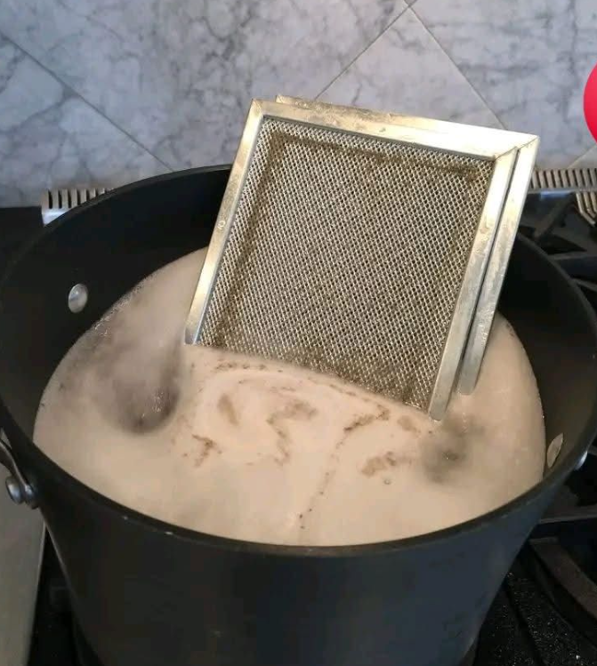 How to Clean a Greasy Range Hood Filter — No Scrubbing Required!