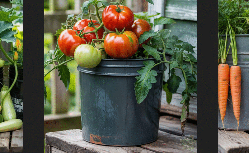 18 Foods that Thrive in 5-Gallon Buckets!