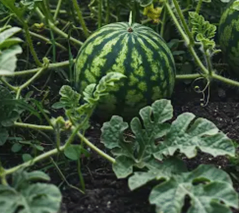 Grow watermelon in this way, the fruit will be big and sweet, grow watermelon in a bag of soil