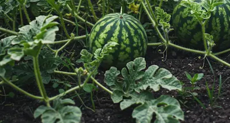 Grow watermelon in this way, the fruit will be big and sweet, grow watermelon in a bag of soil
