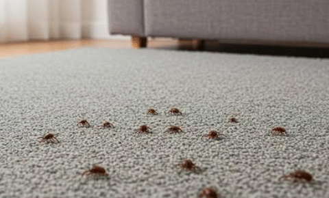 How to get rid of ticks and fleas inside your home and yard