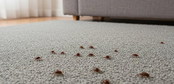 How to get rid of ticks and fleas inside your home and yard
