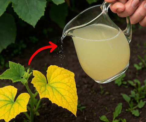 Revive Yellowing Cucumber Leaves with This Simple Kitchen Trick