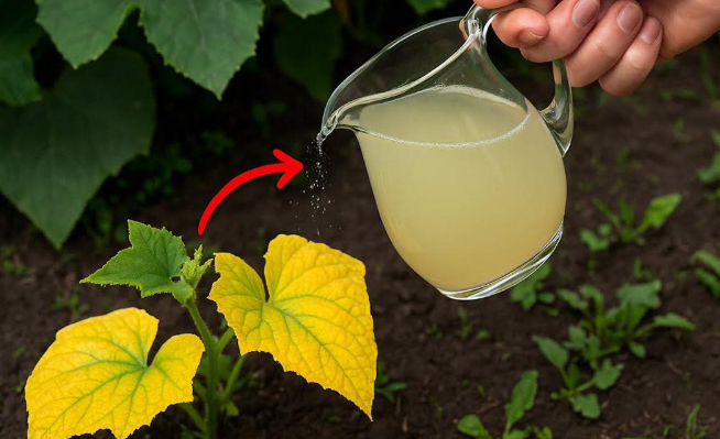 Revive Yellowing Cucumber Leaves with This Simple Kitchen Trick