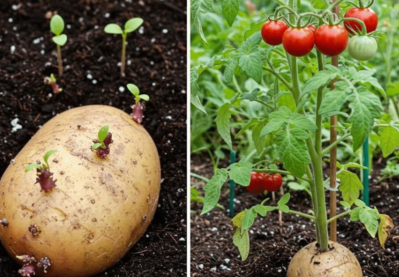 Two Crops, One Plant: The Pomato