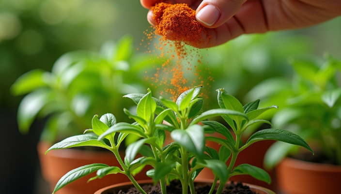 Canela, viértela en las plantas de tu jardín: los vecinos morirán de envidia.