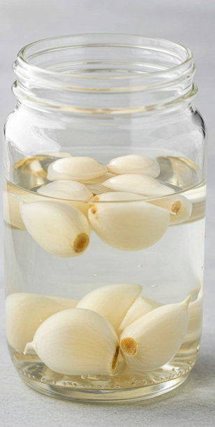 Soak 5 cloves of garlic in a jar full of water: why do many people do it?