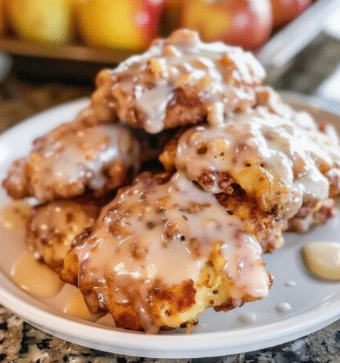 Baked Apple Fritters