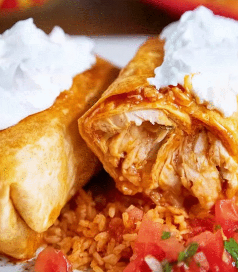 Chicken Chimichangas