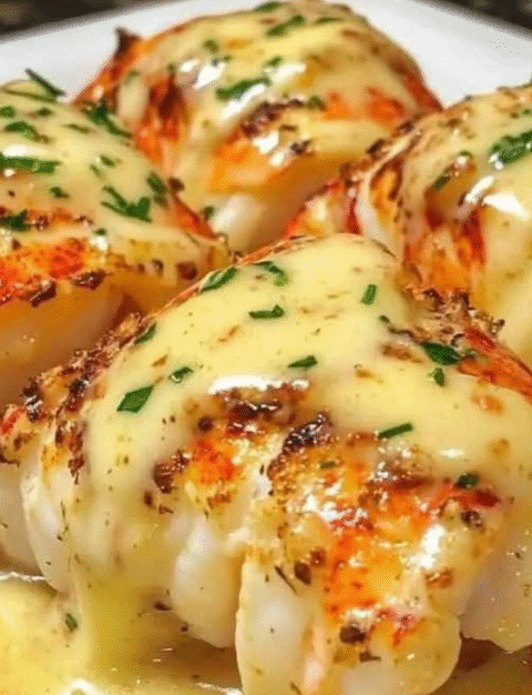 Creamy Garlic Butter Lobster