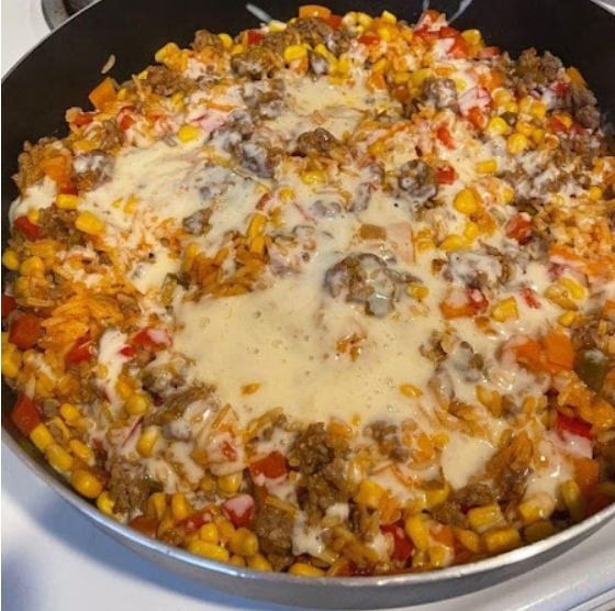 Easy Stuffed Pepper Casserole