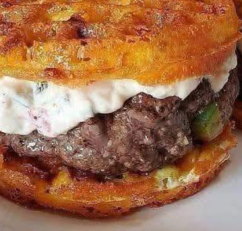 Home Made Chaffle Burger