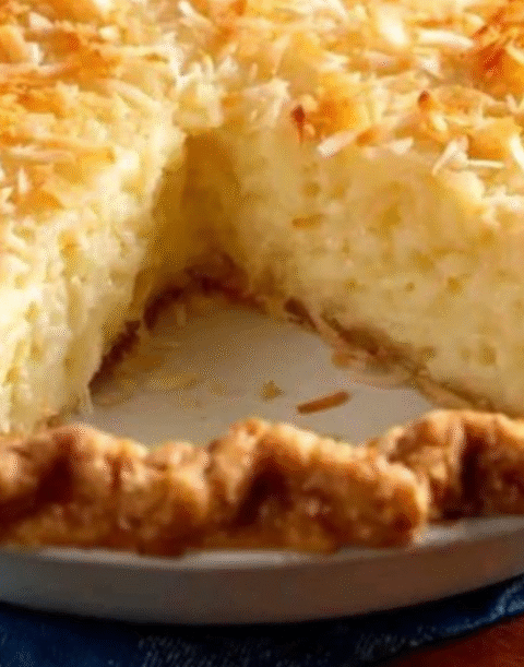 I am so happy to find a coconut pie recipe from my Grammie!