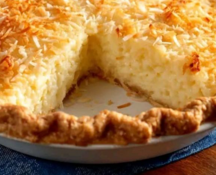 I am so happy to find a coconut pie recipe from my Grammie!