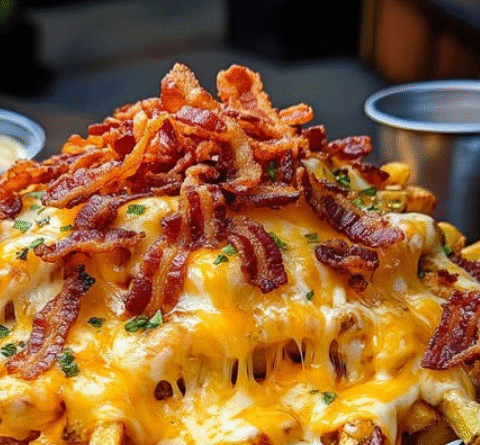 Loaded Bacon Cheese Fries