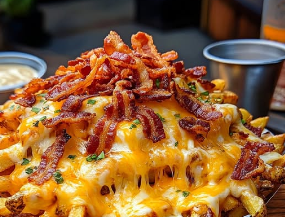 Loaded Bacon Cheese Fries