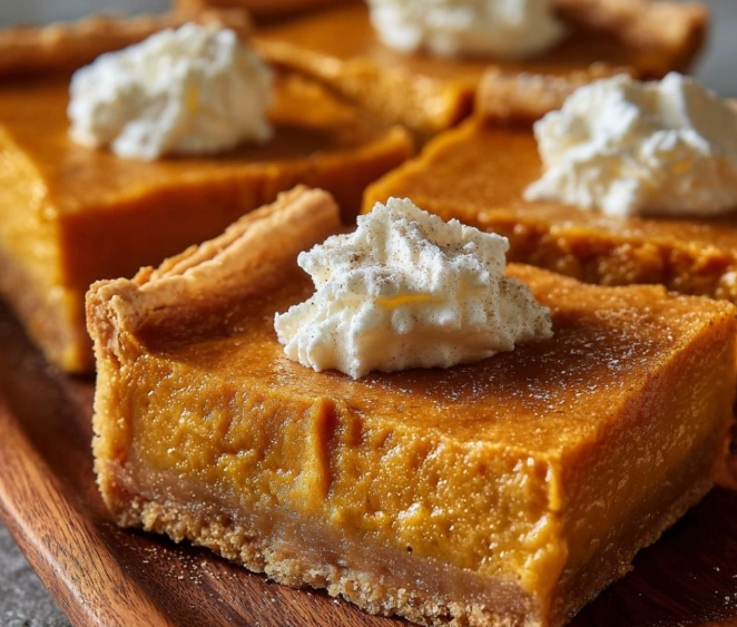 Pumpkin Pie Bars