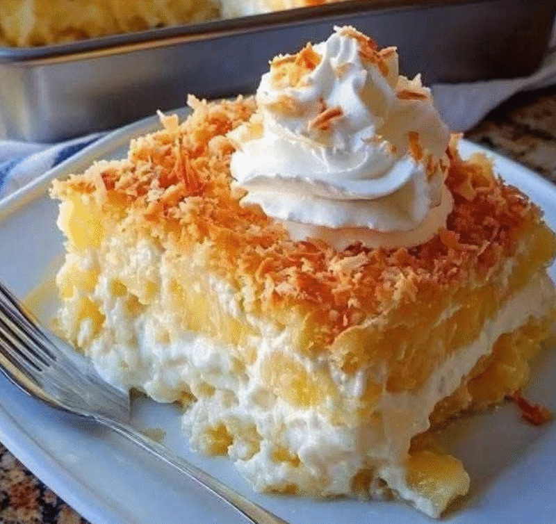 Creamy Pineapple Coconut Delight