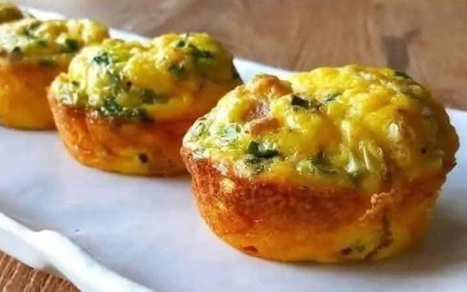 Vegetable Omelet Muffins for Kids Recipe