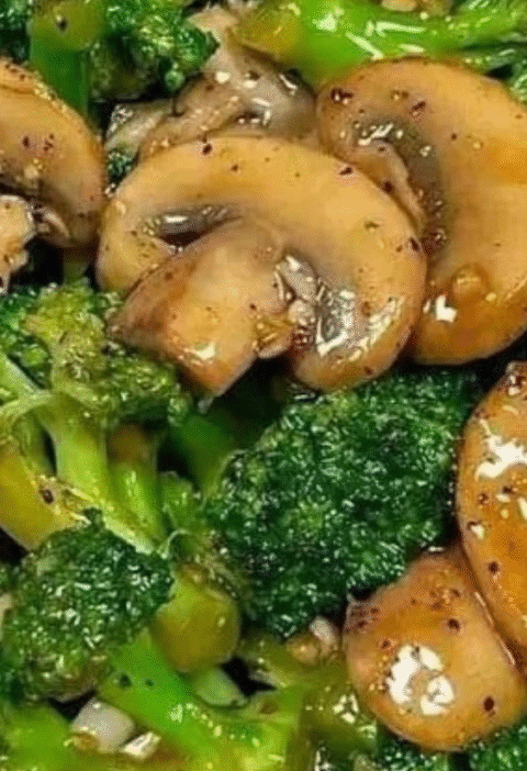 Sauteed Mushroom & Broccoli Stir-Fry Recipe