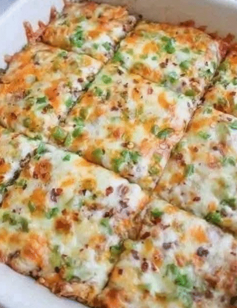 Southwest Cheesy Rice and Bean Casserole Recipe