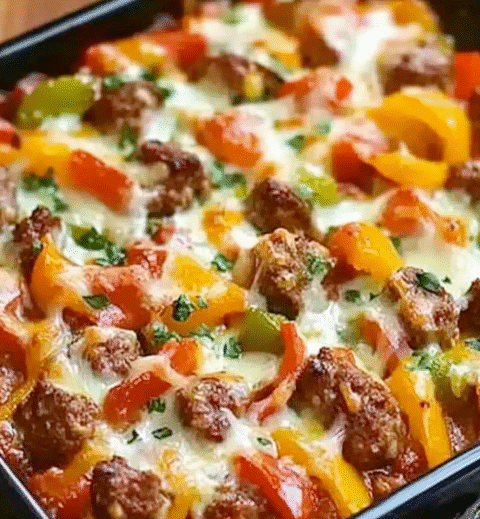 Italian Sausage and Pepper Casserole