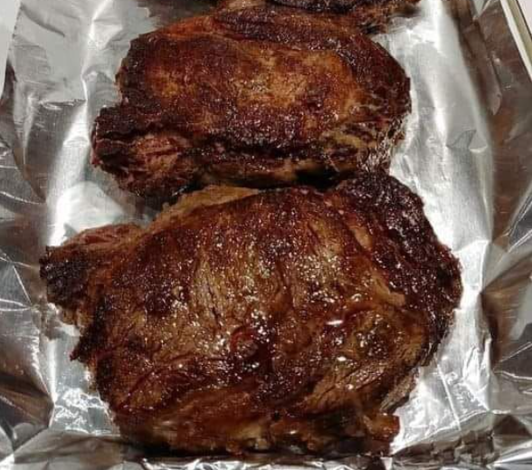 Chicken Breast , Pork Chops, Steaks, Salmon… just about anything.