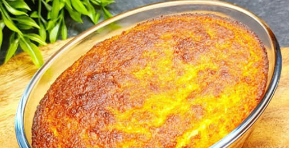 Coconut Cake in 5 Minutes: No Flour and No Sugar, Simple and Healthy Dessert