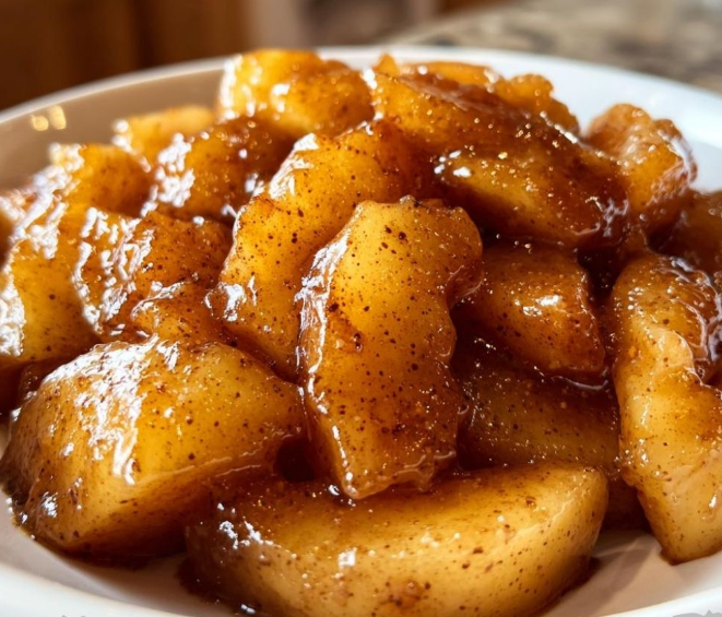 Slow Cooker Cracker Barrel Fried Apples