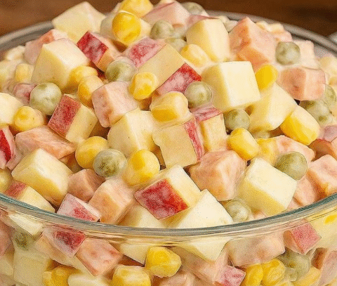 A wonderful Christmas salad! My family was thrilled!