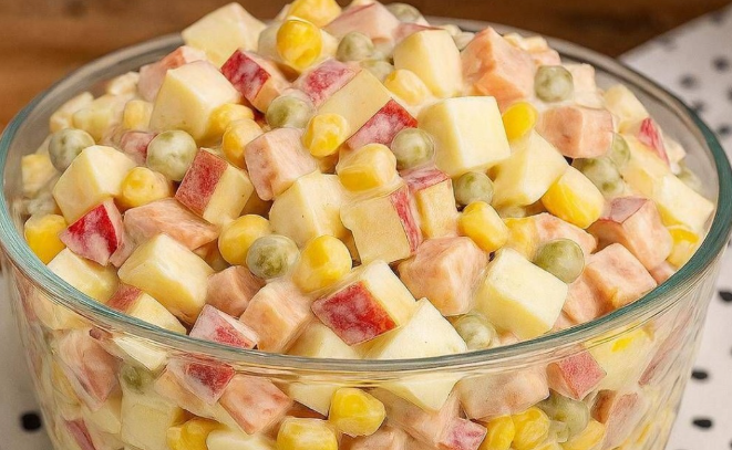 A wonderful Christmas salad! My family was thrilled!