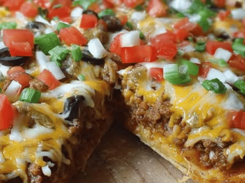 Copycat Taco Bell Mexican Pizzas