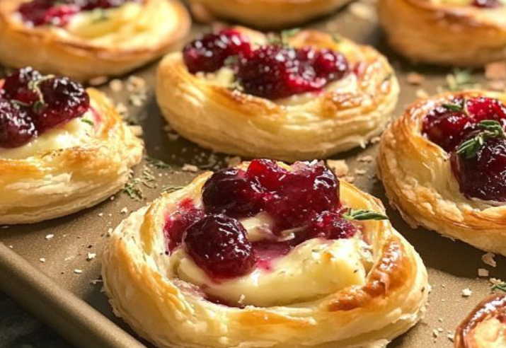 Cranberry Brie Bites