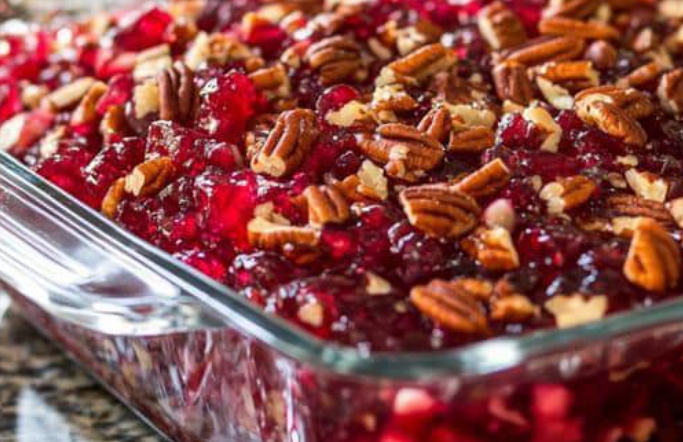 Cranberry Pineapple Jell-O Salad