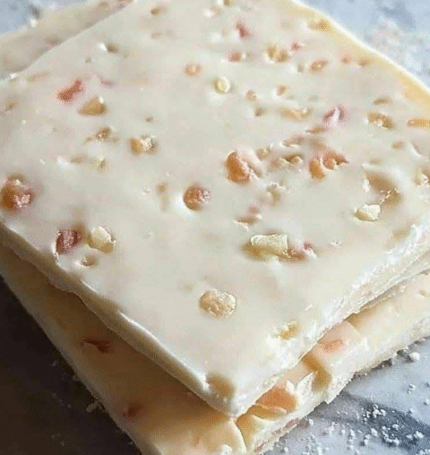 Four Ingredient Nougat Bars Easy Chewy
