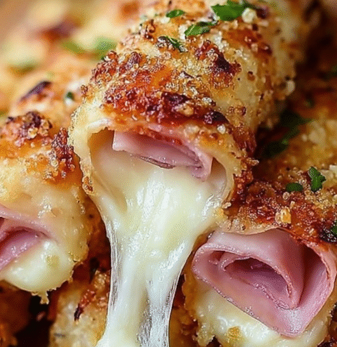 Ham and Cheese Sticks