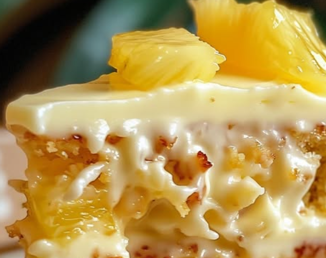 Hawaiian Pineapple Cake