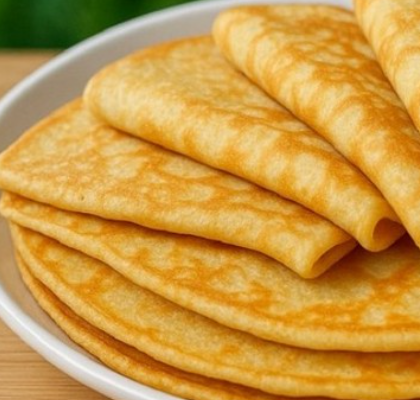 Healthy oat pancake recipe in 5 minutes! No sugar. No flour