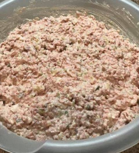 Homemade Bologna Salad