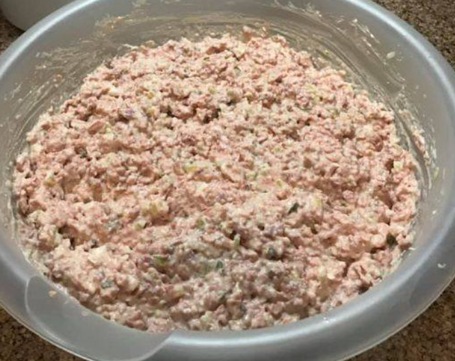 Homemade Bologna Salad