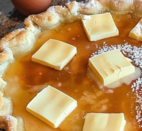 I still don’t even understand how this pie can come out so delicious with just these ingredients
