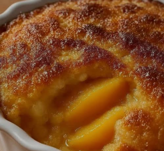 Lazy Man Peach Cobbler