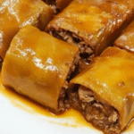 Fried Potatoes and Onions / Peppers with Smoked Sausage