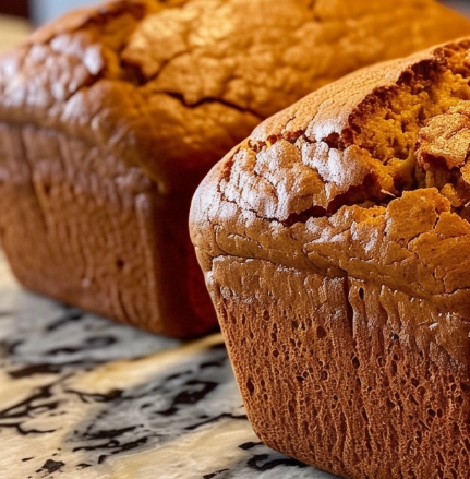 Quick & Easy 2-Ingredient Pumpkin Bread!