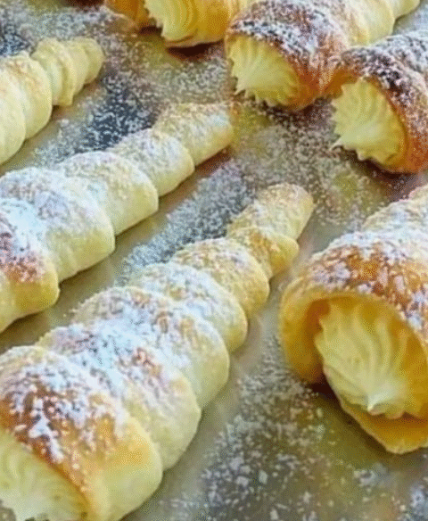 Puff Pastry Cream Horns Recipe: Flaky, Sweet, and Perfect for Every Occasion