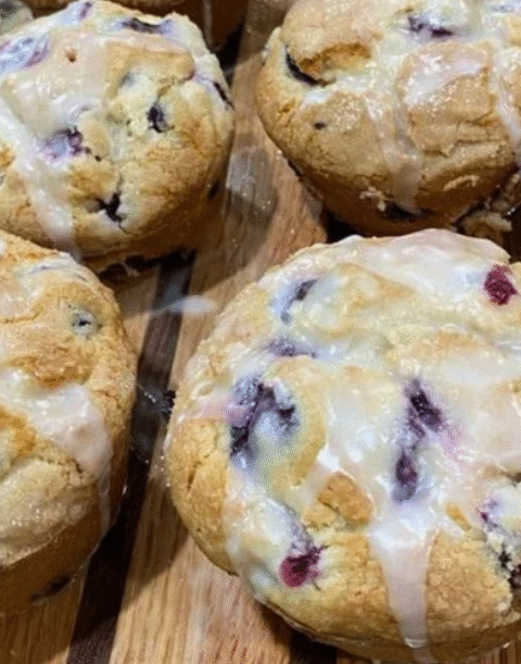 Lemon Blueberry Muffins: Soft, Tangy, and Bursting with Fresh Flavor