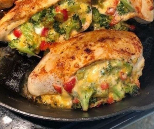 Broccoli Cheese Stuffed Chicken Breast: Creamy, Cheesy, and Irresistibly Delicious